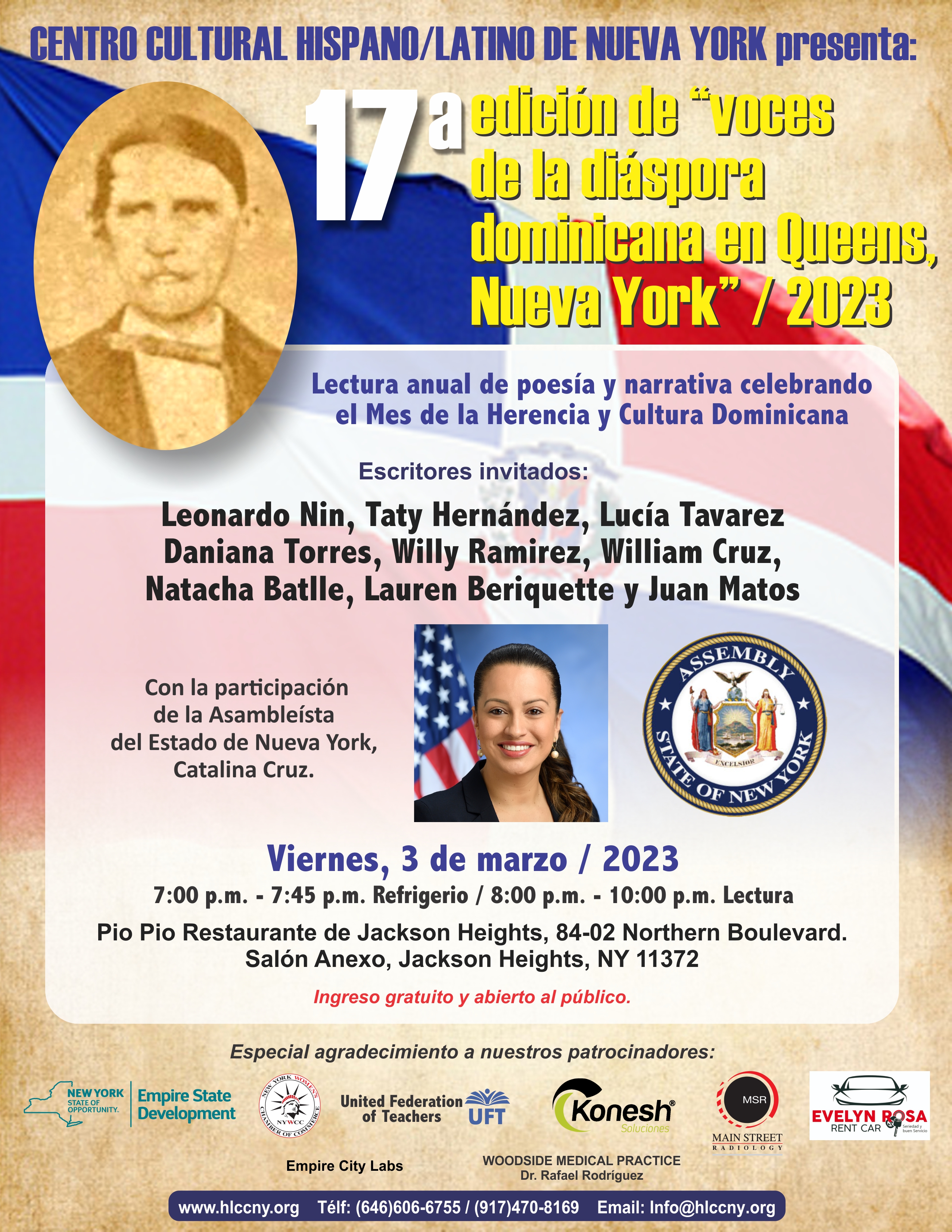 Programa del Día de la Diáspora Dominicana 2023